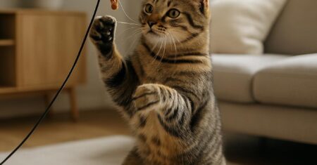 Brincadeiras que cansam: enriquecimento para gato de apartamento